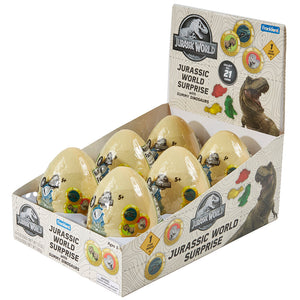 All City Candy Jurassic World Surprise with Gummy Dinosaurs 2 oz. Egg Case of 6 Novelty Frankford Candy For fresh candy and great service, visit www.allcitycandy.com