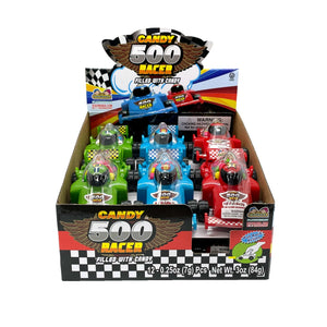 All City Candy Kidsmania Candy 500 Racer 0.25 oz. Case of 12 Novelty Kidsmania For fresh candy and great service, visit www.allcitycandy.com