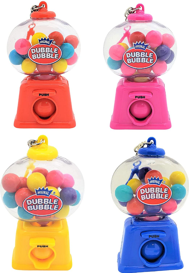 All City Candy Kidsmania Dubble Bubble Key Chain Case of 12 Kidsmania For fresh candy and great service, visit www.allcitycandy.com