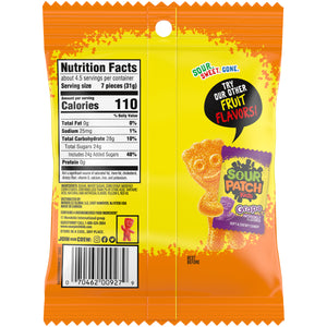 All City Candy Sour Patch Kids Peach 4.96 oz. Bag Sour Mondelez International For fresh candy and great service, visit www.allcitycandy.com