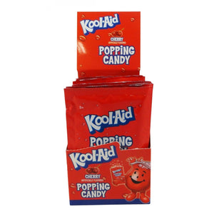All City Candy Kool-Aid Popping Candy Cherry 0.33 oz. Pouch Case of 20 Novelty Hilco For fresh candy and great service, visit www.allcitycandy.com