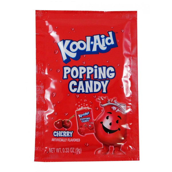 Kool-Aid Popping Candy Cherry 0.33 oz. Pouch - All City Candy