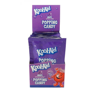 All City Candy Kool-Aid Popping Candy Grape 0.33 oz. Pouch Case of 20 Novelty Hilco For fresh candy and great service, visit www.allcitycandy.com