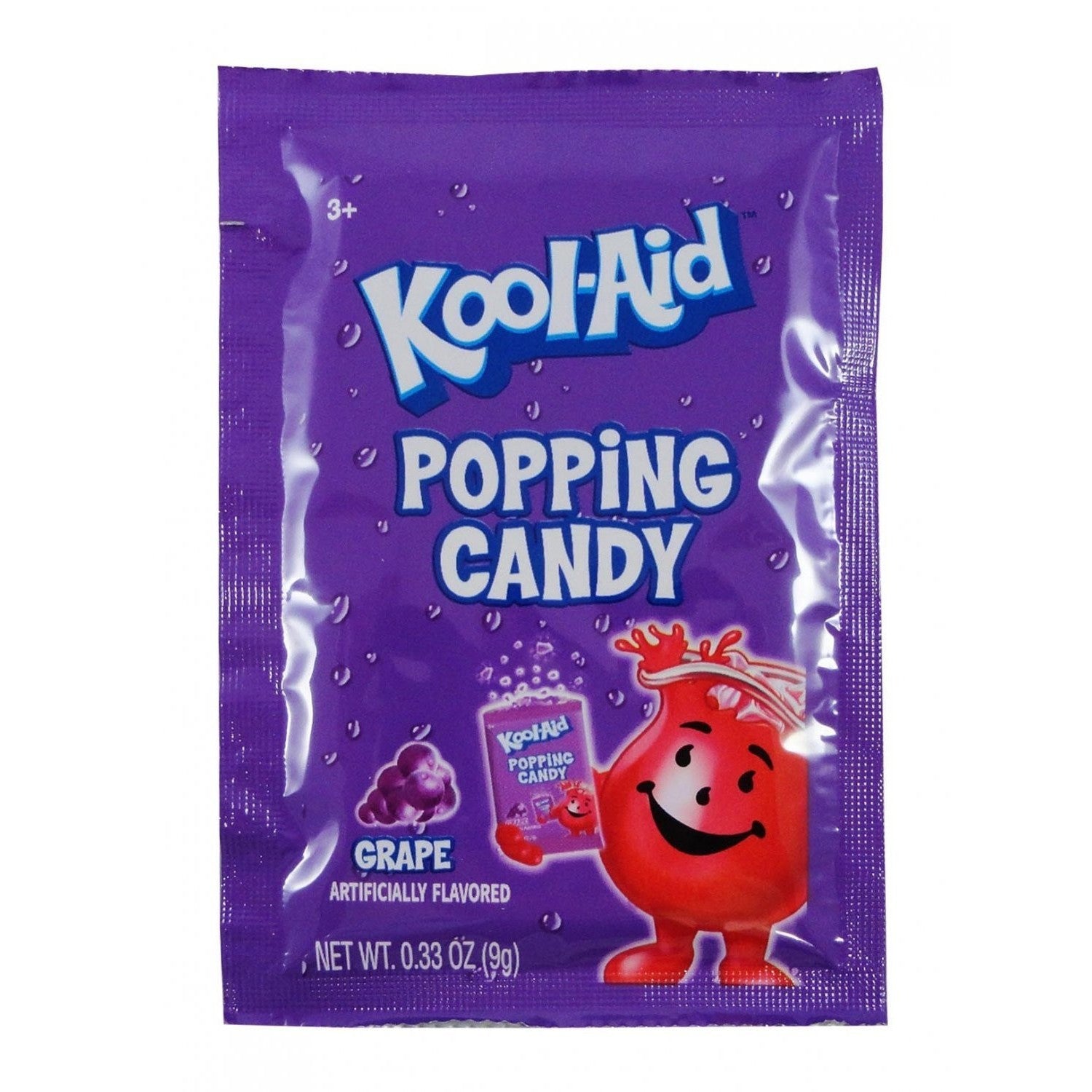 Kool-Aid Popping Candy Grape 0.33 oz. Pouch - All City Candy