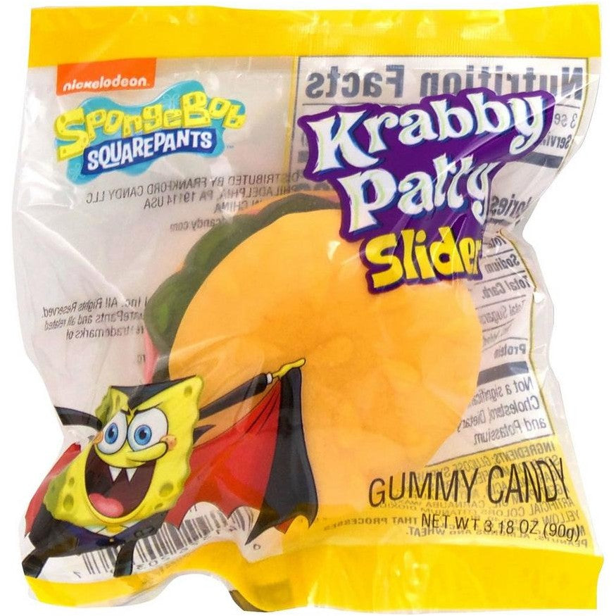 All City Candy Krabby Patties Gummy Candy Halloween Slider 3.18 oz. Halloween Frankford Candy For fresh candy and great service, visit www.allcitycandy.com