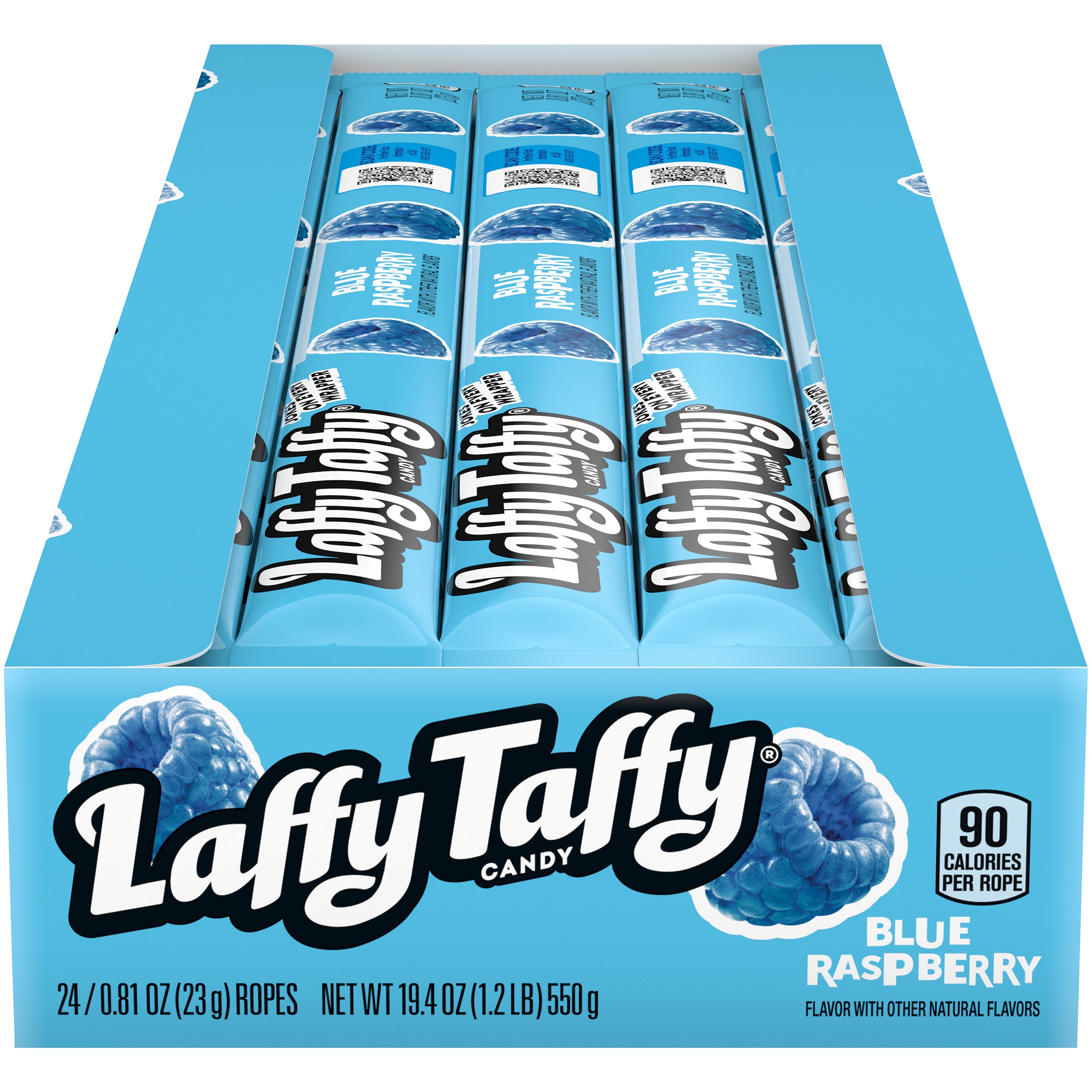 Laffy Taffy Rope Blue Raspberry Box of 24 Laffy Taffy Rope Blue Raspberry Box of 24