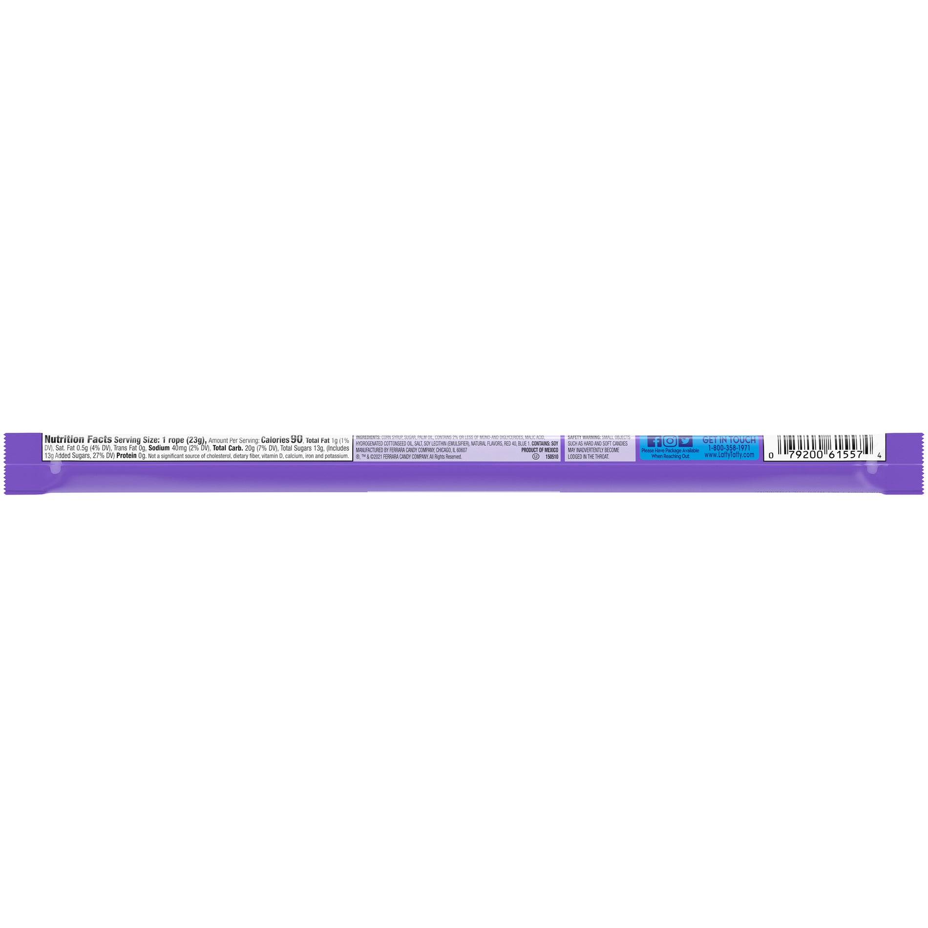 Laffy Taffy Grape Rope .81 oz. - All City Candy