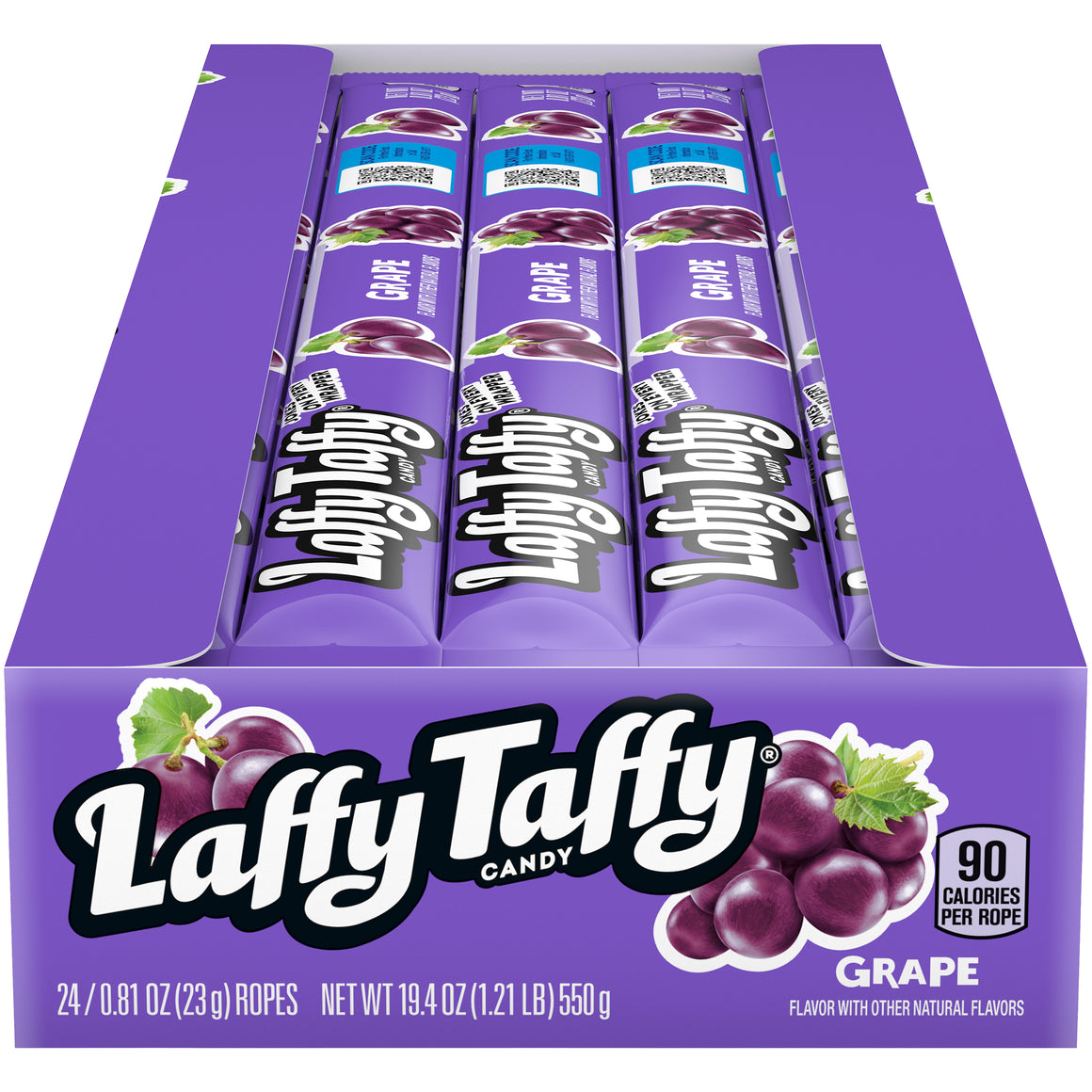 All City Candy Laffy Taffy Grape Rope .81-oz. - 1 Piece Taffy Ferrara Candy Company For fresh candy and great service, visit www.allcitycandy.com
