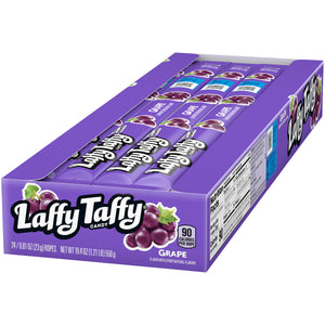 All City Candy Laffy Taffy Grape Rope .81-oz. - Case of 24 Taffy Ferrara Candy Company For fresh candy and great service, visit www.allcitycandy.com