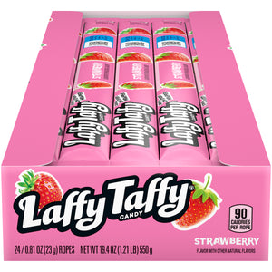 All City Candy Laffy Taffy Strawberry Rope .81-oz. Case of 24 Taffy Ferrara Candy Company For fresh candy and great service, visit www.allcitycandy.com