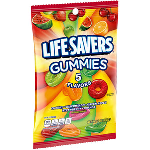 All City Candy Life Savers Gummies 5 Flavors Gummi Wrigley 7-oz. Bag For fresh candy and great service, visit www.allcitycandy.com