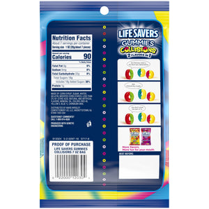 All City Candy Life Savers Gummies Collisions - 7-oz. Bag Gummi Wrigley For fresh candy and great service, visit www.allcitycandy.com
