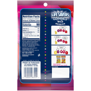 All City Candy Life Savers Gummies Wild Berries - 7-oz. Bag Gummi Wrigley For fresh candy and great service, visit www.allcitycandy.com
