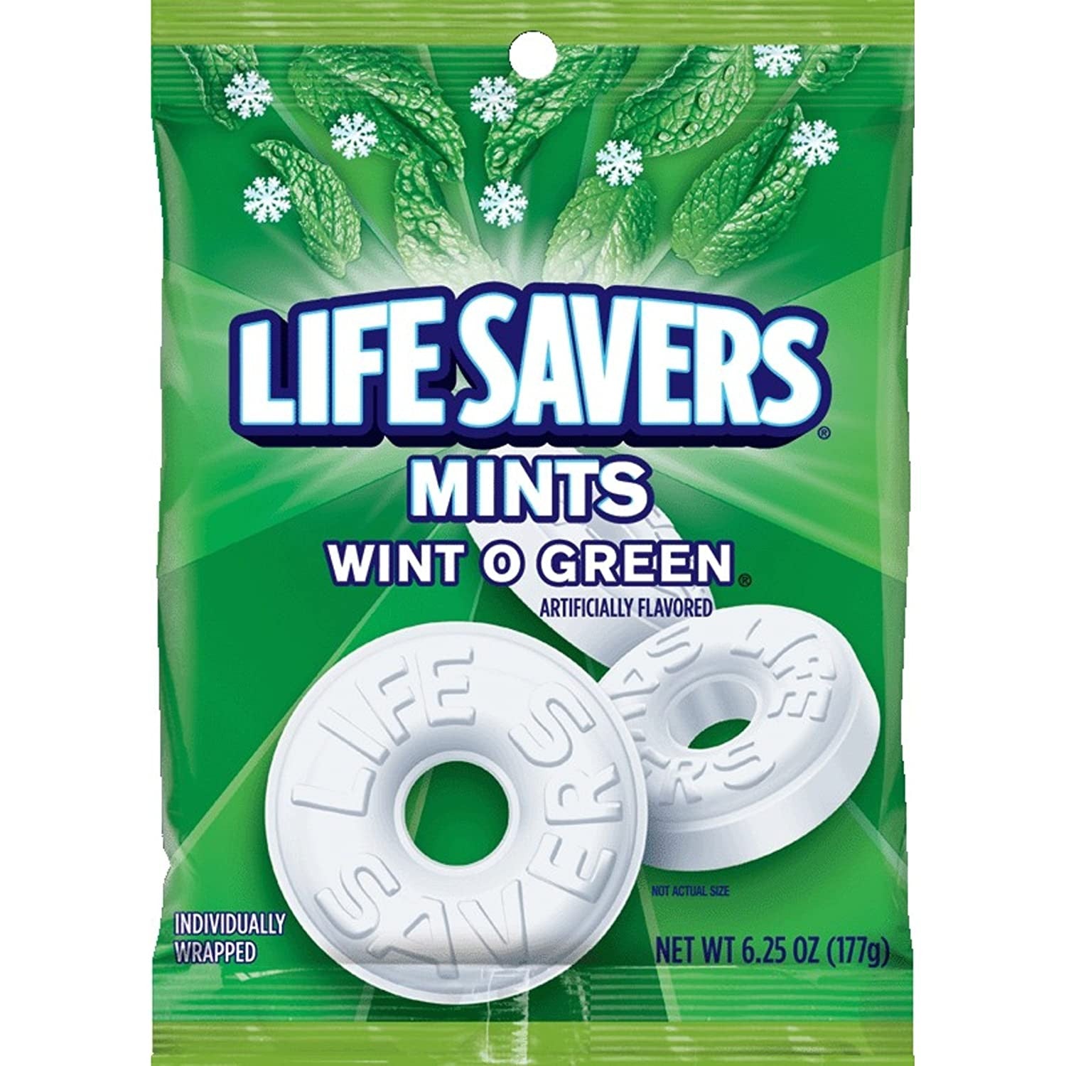 Life Savers, Five Flavor Hard Candy Peg Bag, 6.25 oz (1 count
