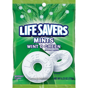 All City Candy Life Savers Mints Wint O Green - 6.25-oz. Bag Mints Wrigley For fresh candy and great service, visit www.allcitycandy.com