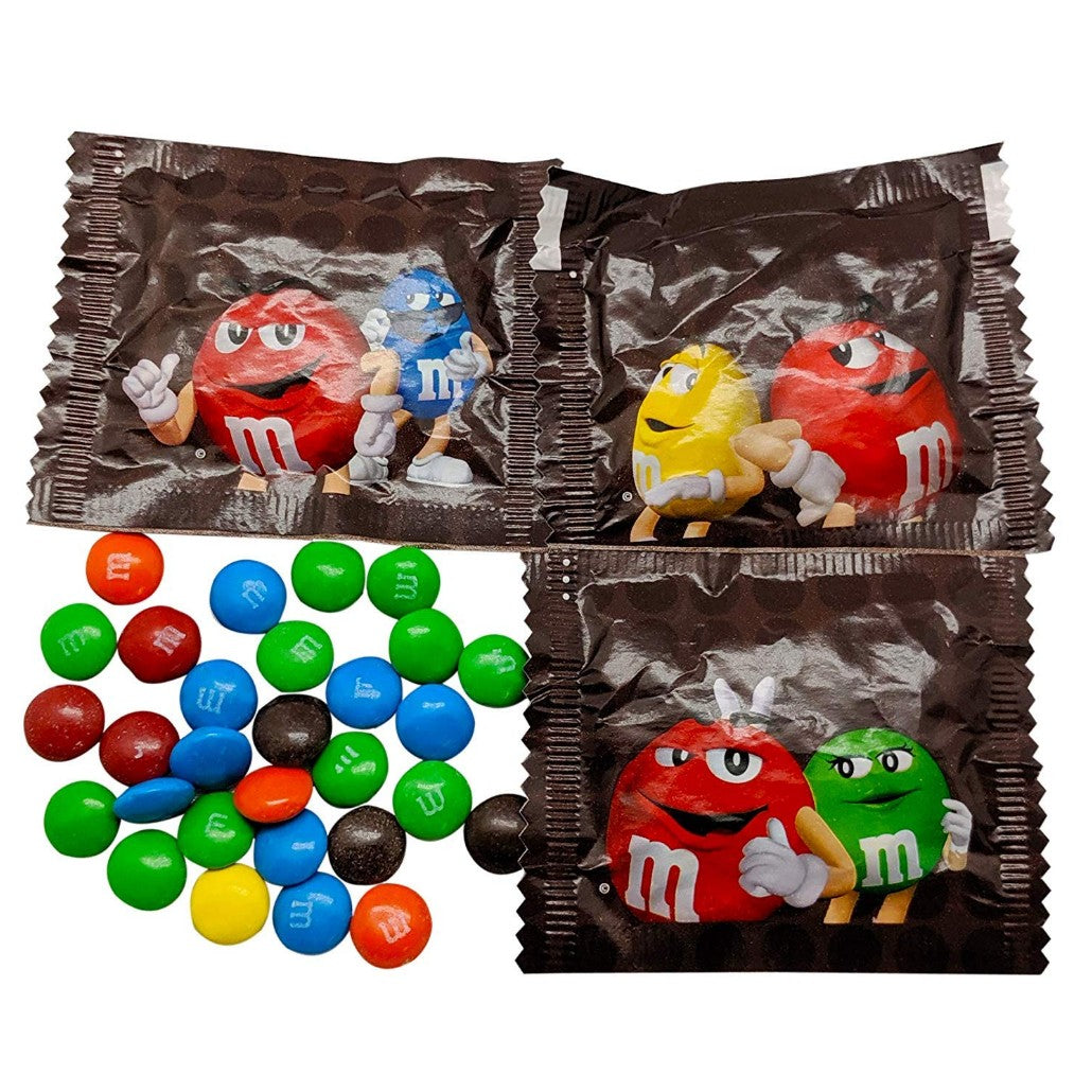 m&ms candy bag