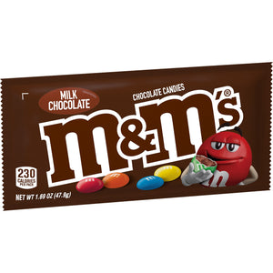 All City Candy M&M's Milk Chocolate Candies - 1.69-oz. Bag 1 Bag Chocolate Mars Chocolate For fresh candy and great service, visit www.allcitycandy.com
