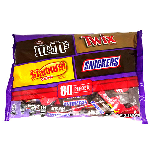 Mars Candy Fun Size Mix - Bag of 80