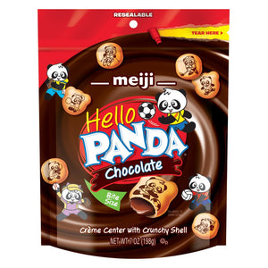 All City Candy Meiji Hello Panda Chocolate Bite Size Candies - 7-oz. Resealable Bag General Meiji America For fresh candy and great service, visit www.allcitycandy.com