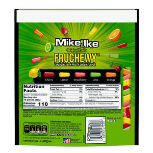 All City Candy Mike and Ike Original Fruit Chew 1.8 lb. Bag Bulk Unwrapped Just Born Inc. For fresh candy and great service, visit www.allcitycandy.com