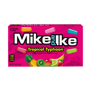 All City Candy Mike and Ike Tropical Typhoon Chewy Candies - 5-oz. Theater Box 1 Box Theater Boxes Just Born Inc For fresh candy and great service, visit www.allcitycandy.com