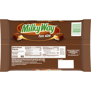 All City Candy Milky Way Fun Size Candy Bars - 10.65-oz. Bag Candy Bars Mars Chocolate For fresh candy and great service, visit www.allcitycandy.com