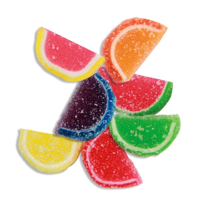Assorted Mini Fruit Slices - 1 lb Package