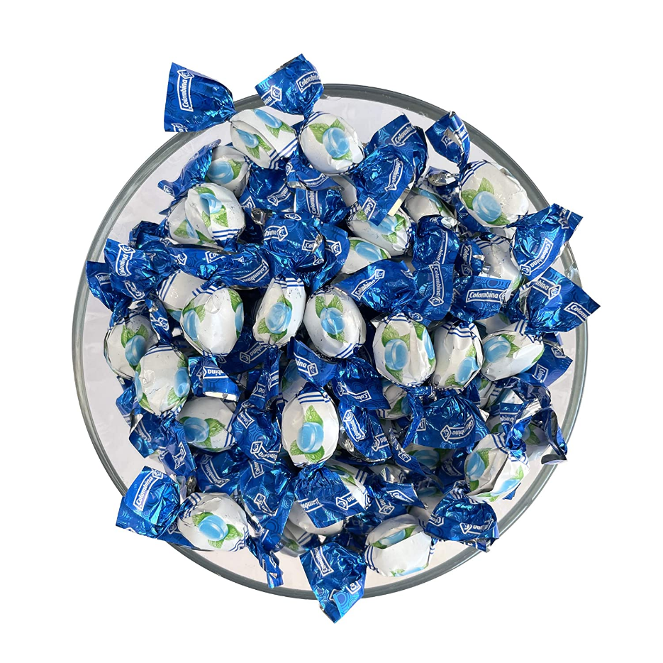 Colombina Delicate Mint Drops Hard Candy - 2.2 LB Bulk Bag