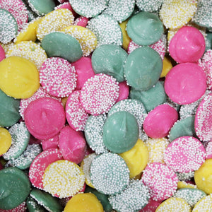 All City Candy Misty Mints - Nonpareils 3 lb. Bulk Bag Bulk Unwrapped Guittard's For fresh candy and great service, visit www.allcitycandy.com