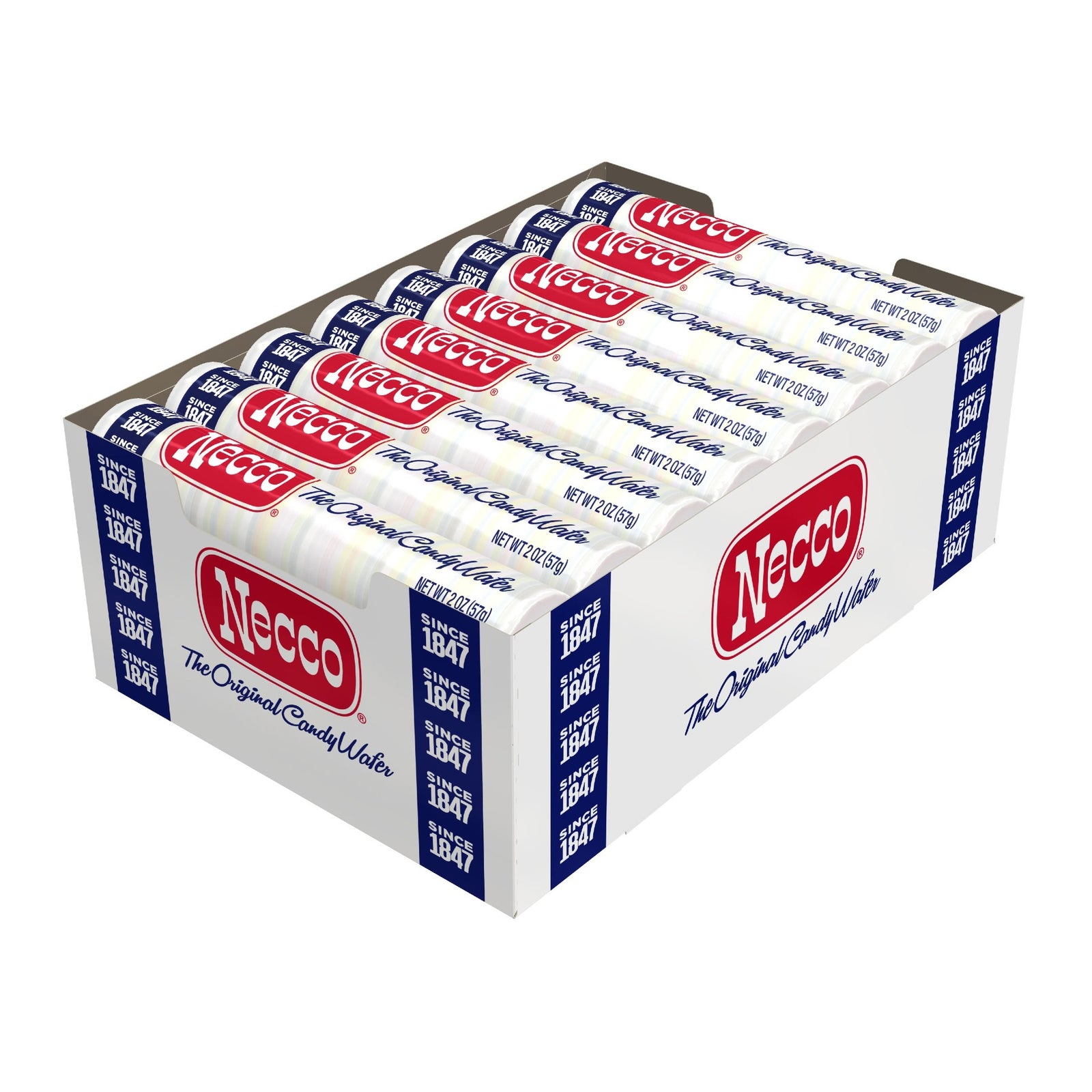 Necco Wafers Assorted Flavors - 2-oz. Roll - All City Candy