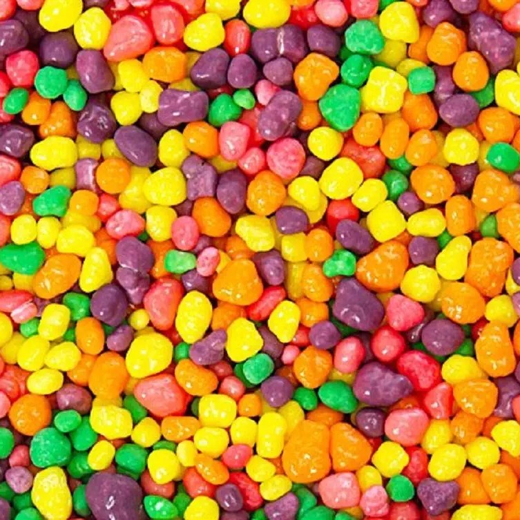 Nerds Raimbow Rainbow Nerds Unwrapped 3 lb. Bulk Bag - All City Candy