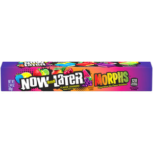 All City Candy Now and Later Morphs Flavor Changers Mixed Fruit Chews - 2.44-oz. Bar Ferrara Candy Company For fresh candy and great service, visit www.allcitycandy.com