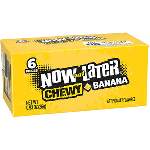 Now and Later Chewy Banana Candy