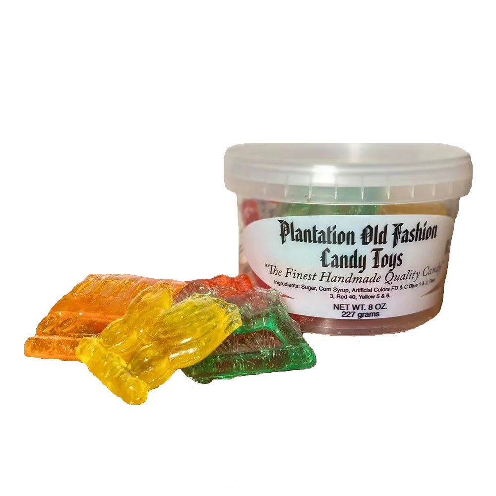All City Candy Plantation Old Fashion Barley Candy Toys 8 oz. Tub Hard Plantation Candy For fresh candy and great service, visit www.allcitycandy.com