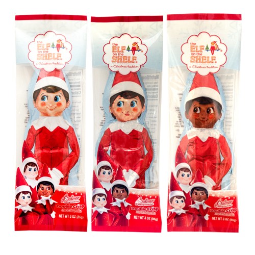 All City Candy Elf on the Shelf Foil Wrapped Figure 3 oz. Christmas R.M. Palmer Company For fresh candy and great service, visit www.allcitycandy.com