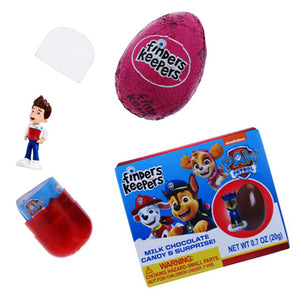 Paw Patrol Finders Keepers Milk Chocolate Candy & Surprise .7 oz.