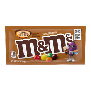 M&M Caramel Cold Brew 1.41 oz Package - For fresh candy and great service, visit www.allcitycandy.com