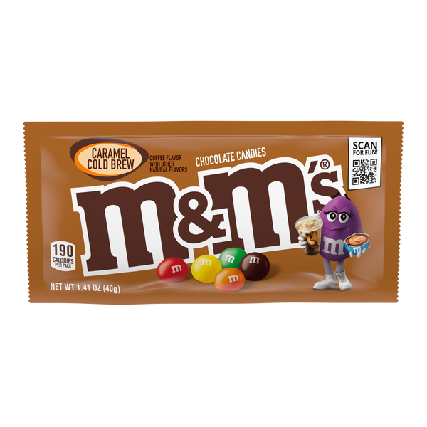 M&M's Mini Naughty & Nice Holiday 1.08 oz. Tubes - 24 / Box