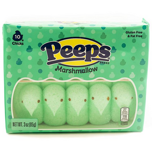 All City Candy Peeps Green Marshmallow Chicks 10 Pack Easter Just Born Inc For fresh candy and great service, visit www.allcitycandy.com