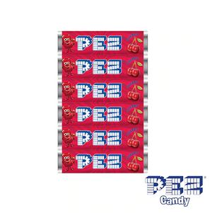 All City Candy Pez Cherry Candy Refills .29 oz - 1 LB Bulk Bag Bulk Wrapped PEZ Candy For fresh candy and great service, visit www.allcitycandy.com