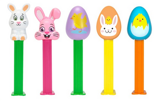 All City Candy PEZ Easter Collection Candy Dispenser - 1-Piece Tube Easter PEZ Candy For fresh candy and great service, visit www.allcitycandy.com