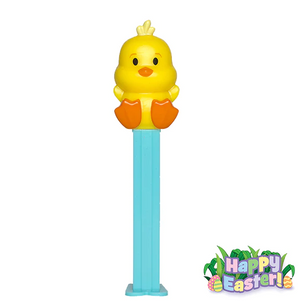 All City Candy PEZ Easter Collection Candy Dispenser - 1 Piece Blister Pack Chick Easter PEZ Candy For fresh candy and great service, visit www.allcitycandy.com