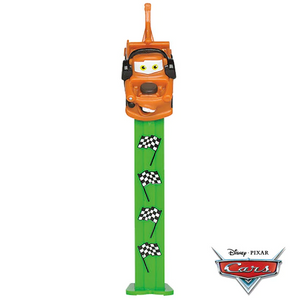 All City Candy PEZ Disney World of Cars Candy Dispenser - 1 Piece Blister Pack Mater PEZ Candy For fresh candy and great service, visit www.allcitycandy.com