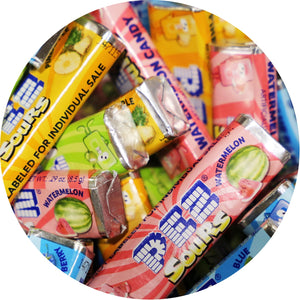 All City Candy PEZ - Sourz Mix Refills 1 lb. Bulk Bag Bulk Wrapped PEZ Candy For fresh candy and great service, visit www.allcitycandy.com