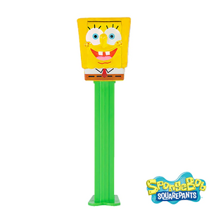 All City Candy PEZ SpongeBob SquarePants Collection Candy Dispenser Crystal Spongebob PEZ Candy For fresh candy and great service, visit www.allcitycandy.com