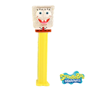 All City Candy PEZ SpongeBob SquarePants Collection Candy Dispenser Glitter Spongebob PEZ Candy For fresh candy and great service, visit www.allcitycandy.com