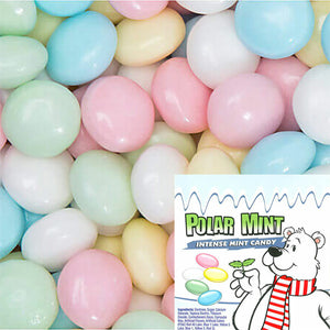 All City Candy Polar Mint Intense Mint Candy - 3 LB Bulk Bag Bulk Unwrapped Concord Confections (Tootsie) For fresh candy and great service, visit www.allcitycandy.com
