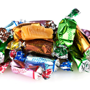 Primrose Assorted Wrapped Toffees 3 lb. Bulk Bag
