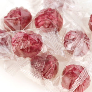 All City Candy Primrose Individually Wrapped Filled Raspberry Hard Candy - 3 LB Bulk Bag Bulk Wrapped Primrose Candy For fresh candy and great service, visit www.allcitycandy.com