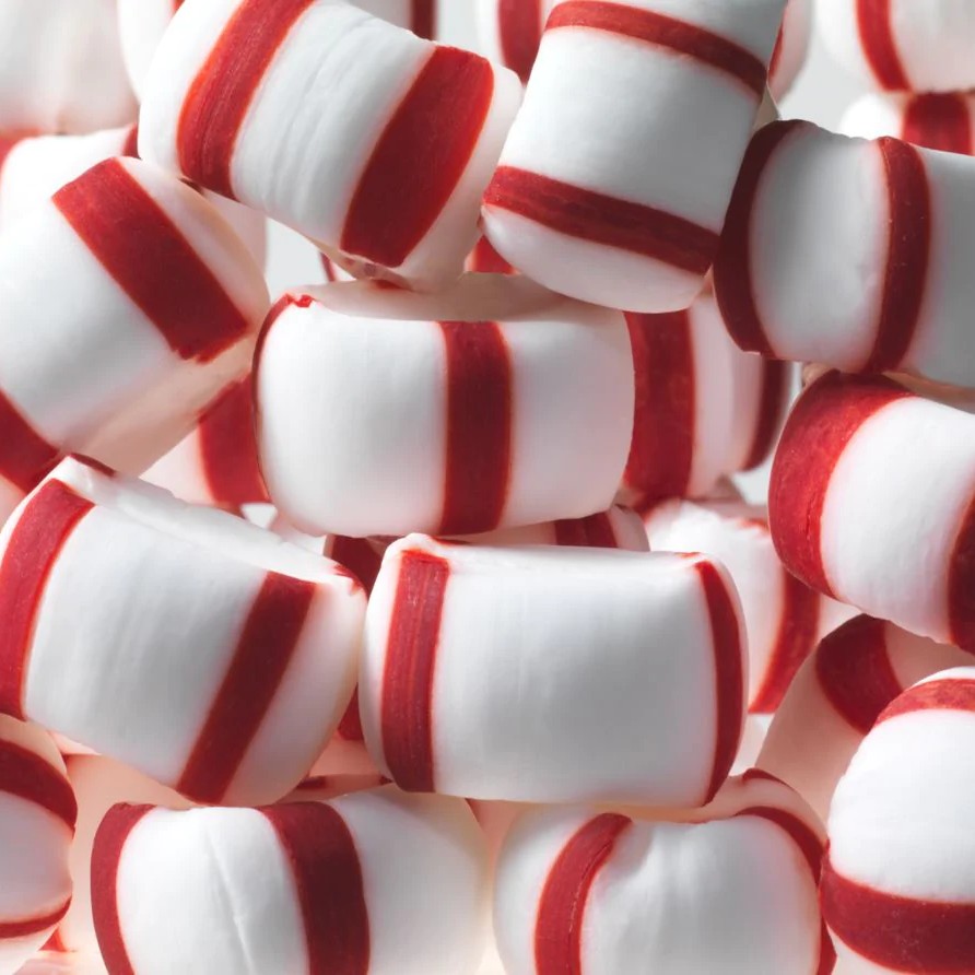 Red Bird Peppermint Puff 3 LB Bulk Bag All City Candy